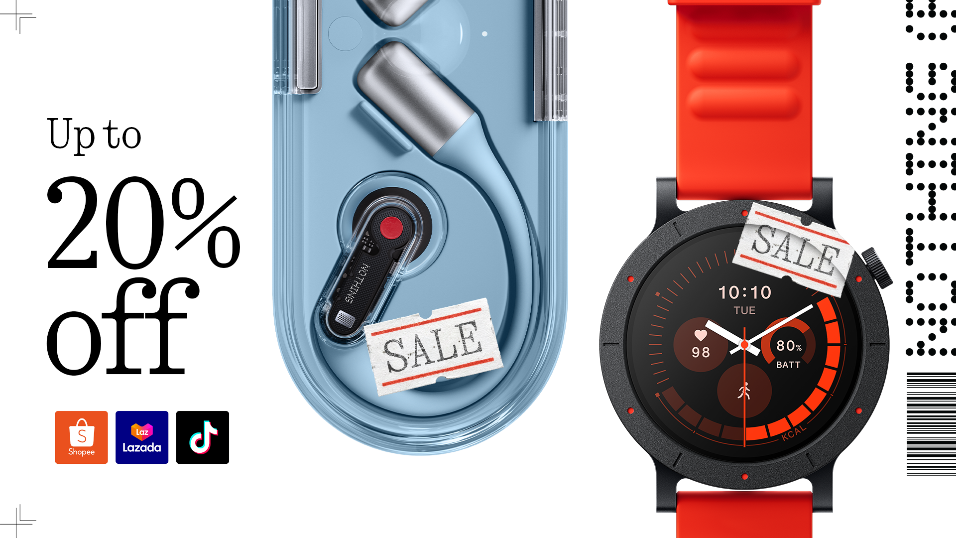 ‘Nothing’ ส่ง Ear (open) และ Watch 3 Pro   2 ผลิตภัณฑ์สุดเท่สำหรับสายแอคทีฟ ต้อนรับ Mid-Month Sale พร้อมส่วนลดสูงสุด 20% 